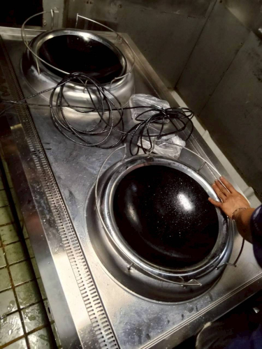 雙口炒爐